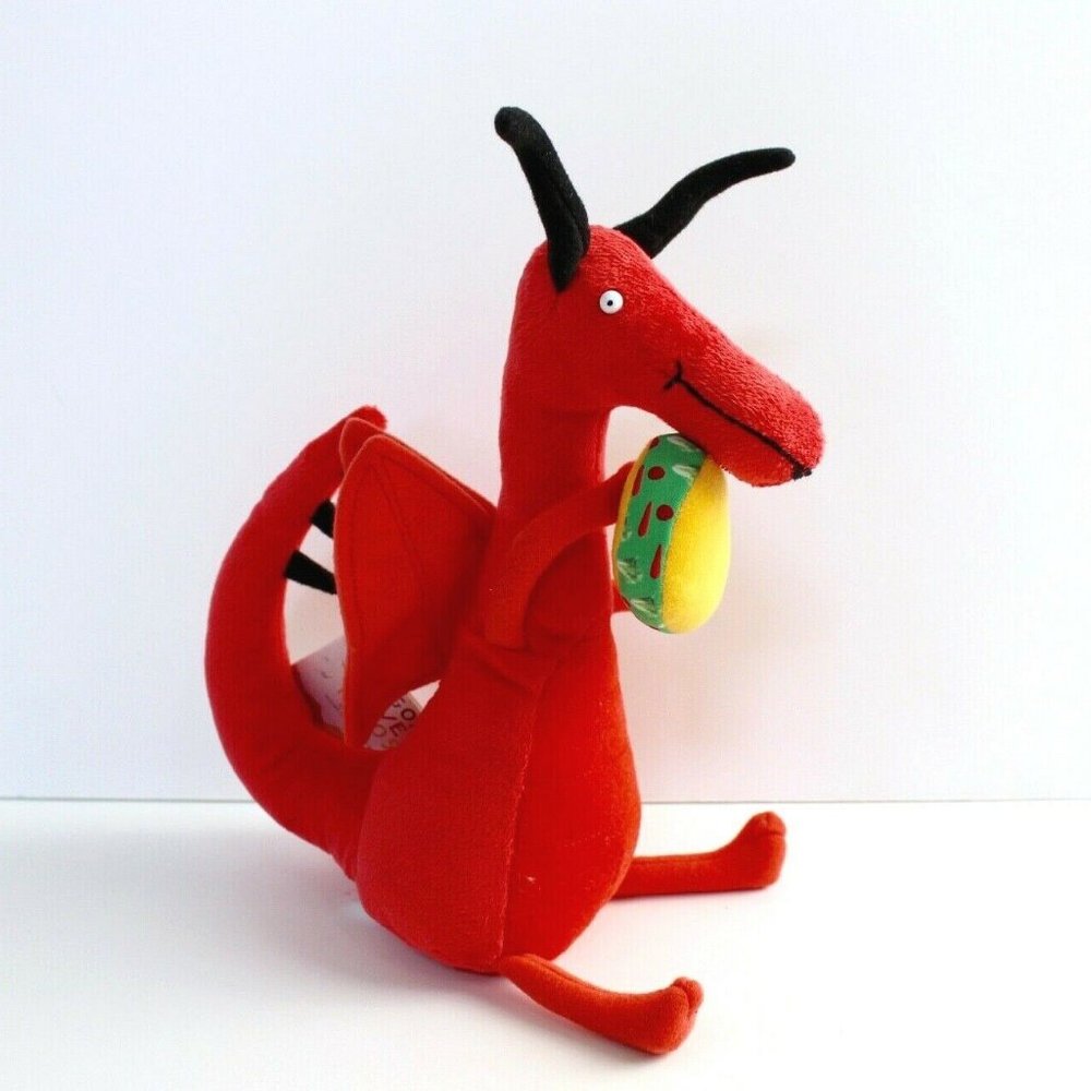 MerryMakers Dragons Love Tacos Plush Stuffed Animal Toy 10"
